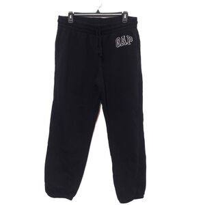 GAP Black Logo Jogger Sweatpants